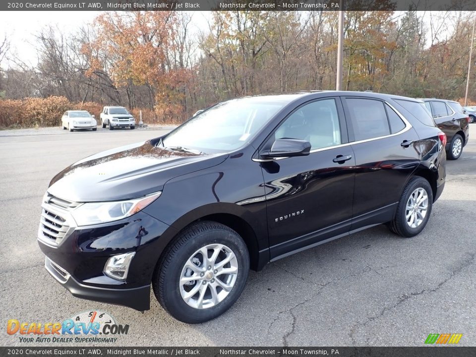 2020 Chevrolet Equinox LT AWD Midnight Blue Metallic / Jet Black Photo #1