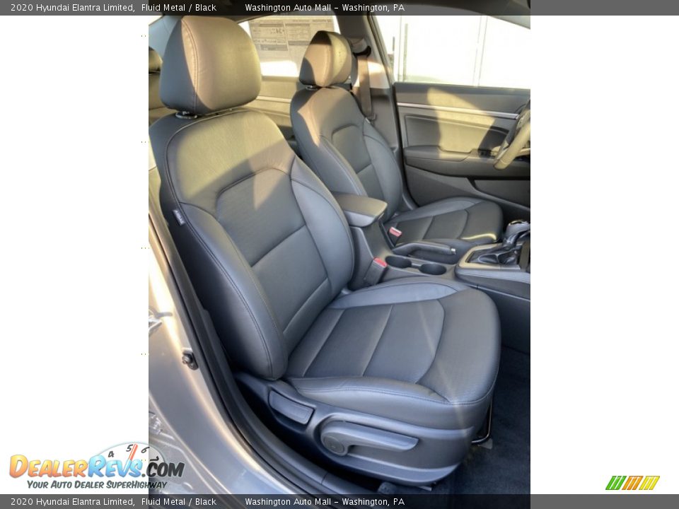 2020 Hyundai Elantra Limited Fluid Metal / Black Photo #27
