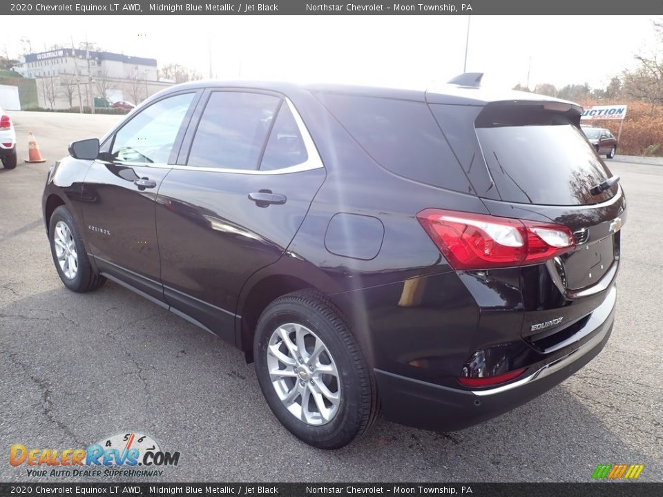 2020 Chevrolet Equinox LT AWD Midnight Blue Metallic / Jet Black Photo #3
