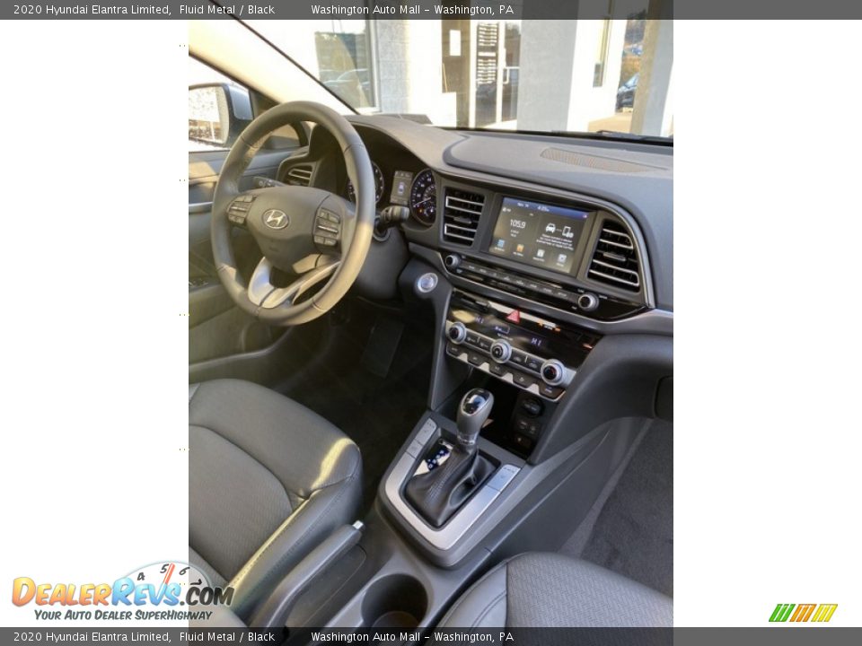 2020 Hyundai Elantra Limited Fluid Metal / Black Photo #28