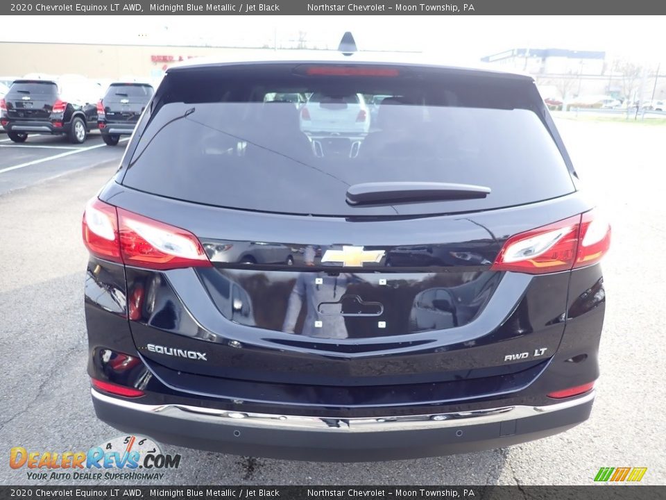 2020 Chevrolet Equinox LT AWD Midnight Blue Metallic / Jet Black Photo #4