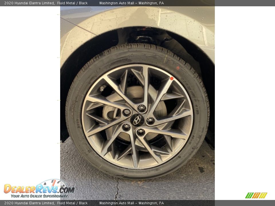 2020 Hyundai Elantra Limited Fluid Metal / Black Photo #30
