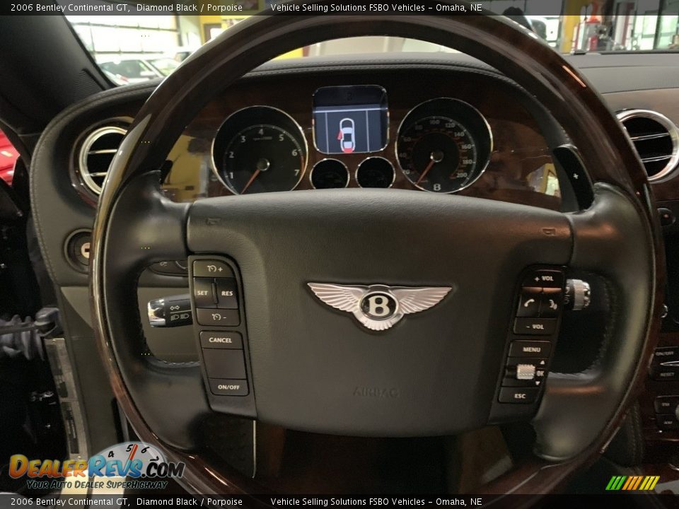 2006 Bentley Continental GT  Steering Wheel Photo #3