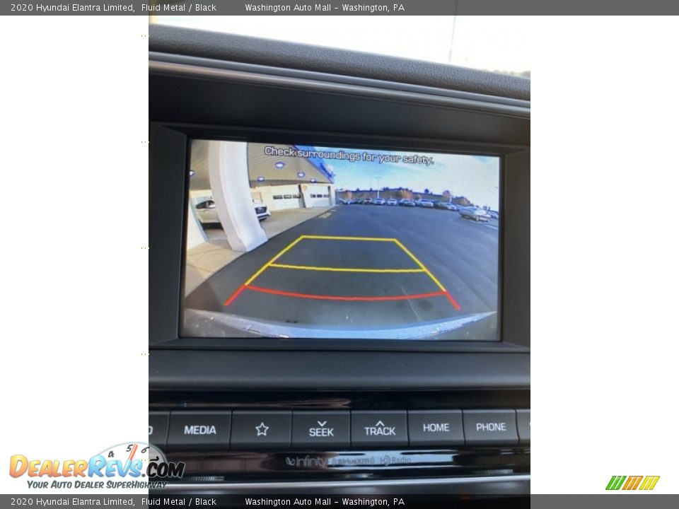 2020 Hyundai Elantra Limited Fluid Metal / Black Photo #33