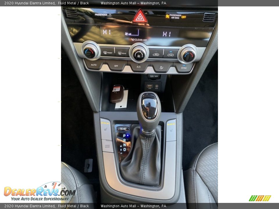2020 Hyundai Elantra Limited Fluid Metal / Black Photo #34