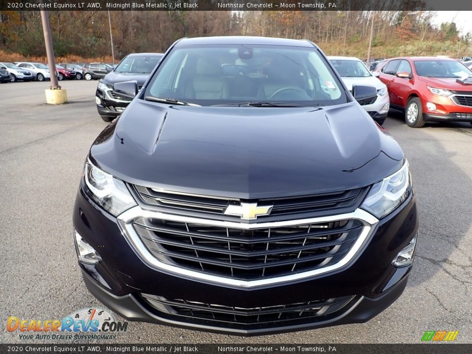 2020 Chevrolet Equinox LT AWD Midnight Blue Metallic / Jet Black Photo #8