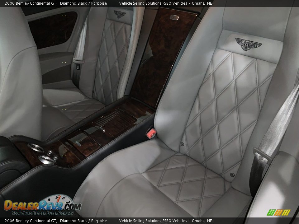 Rear Seat of 2006 Bentley Continental GT  Photo #5