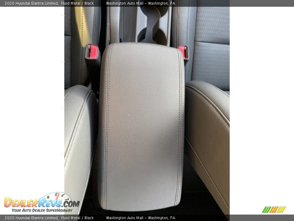 2020 Hyundai Elantra Limited Fluid Metal / Black Photo #35