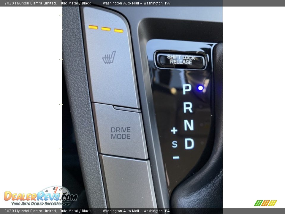 2020 Hyundai Elantra Limited Fluid Metal / Black Photo #36