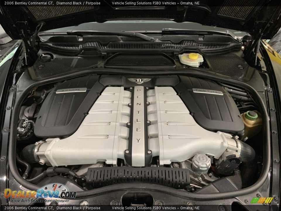 2006 Bentley Continental GT  6.0L Twin-Turbocharged DOHC 48V VVT W12 Engine Photo #6