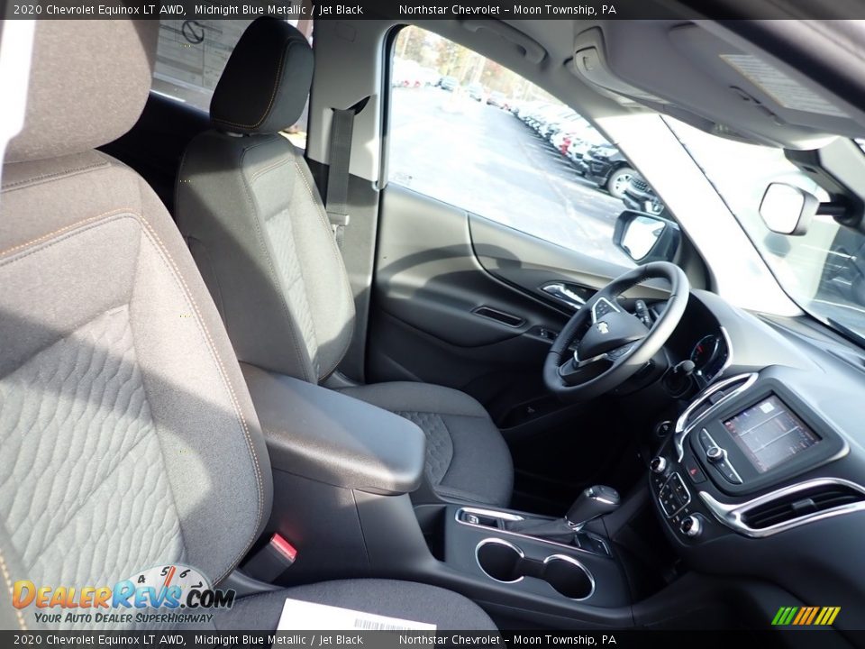 2020 Chevrolet Equinox LT AWD Midnight Blue Metallic / Jet Black Photo #10