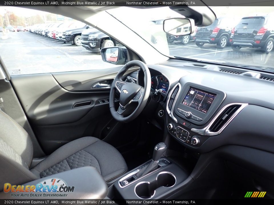 2020 Chevrolet Equinox LT AWD Midnight Blue Metallic / Jet Black Photo #11