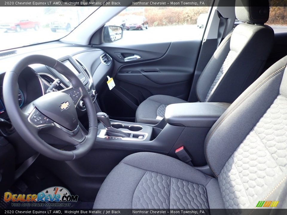 2020 Chevrolet Equinox LT AWD Midnight Blue Metallic / Jet Black Photo #14