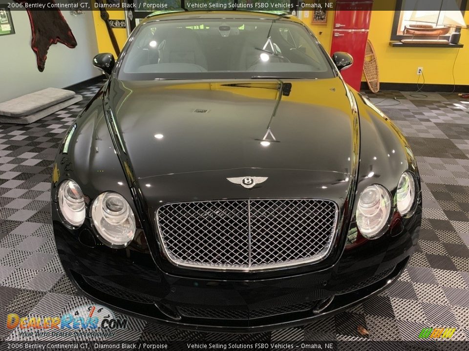 2006 Bentley Continental GT Diamond Black / Porpoise Photo #13