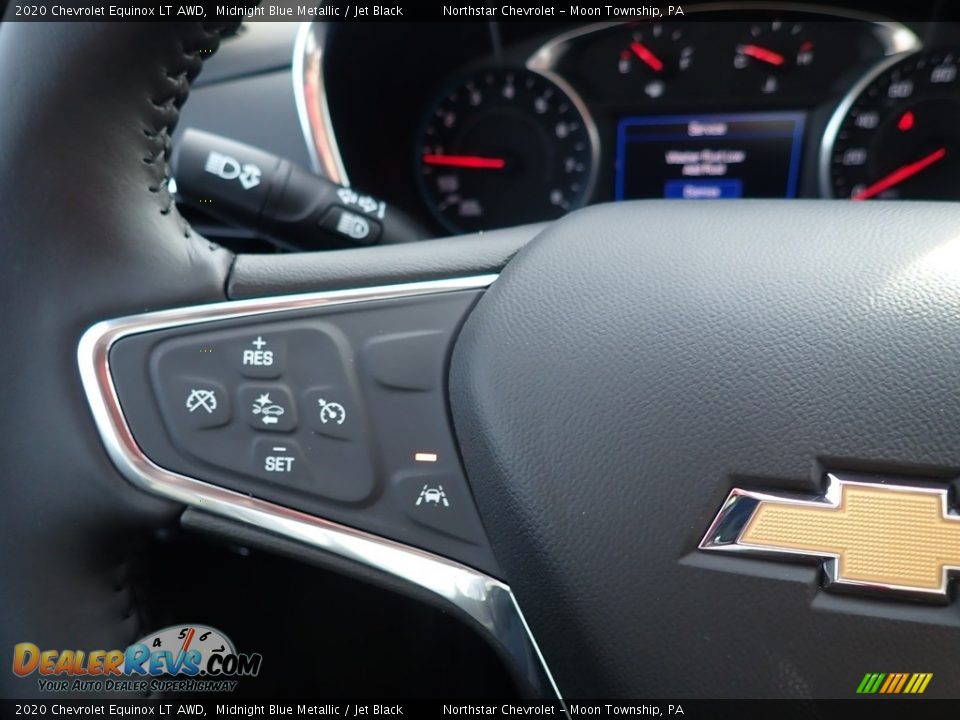 2020 Chevrolet Equinox LT AWD Midnight Blue Metallic / Jet Black Photo #20