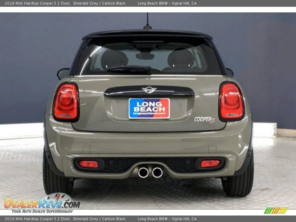 2019 Mini Hardtop Cooper S 2 Door Emerald Grey / Carbon Black Photo #3