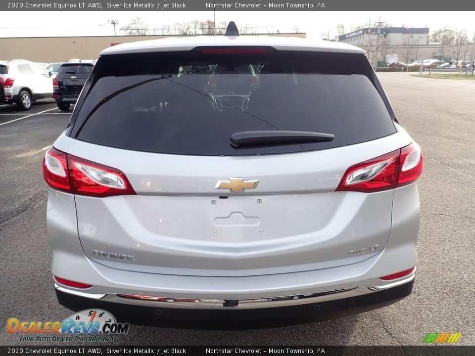 2020 Chevrolet Equinox LT AWD Silver Ice Metallic / Jet Black Photo #4