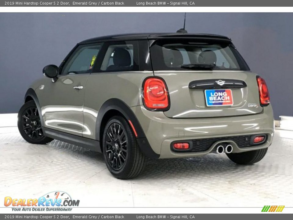 2019 Mini Hardtop Cooper S 2 Door Emerald Grey / Carbon Black Photo #10