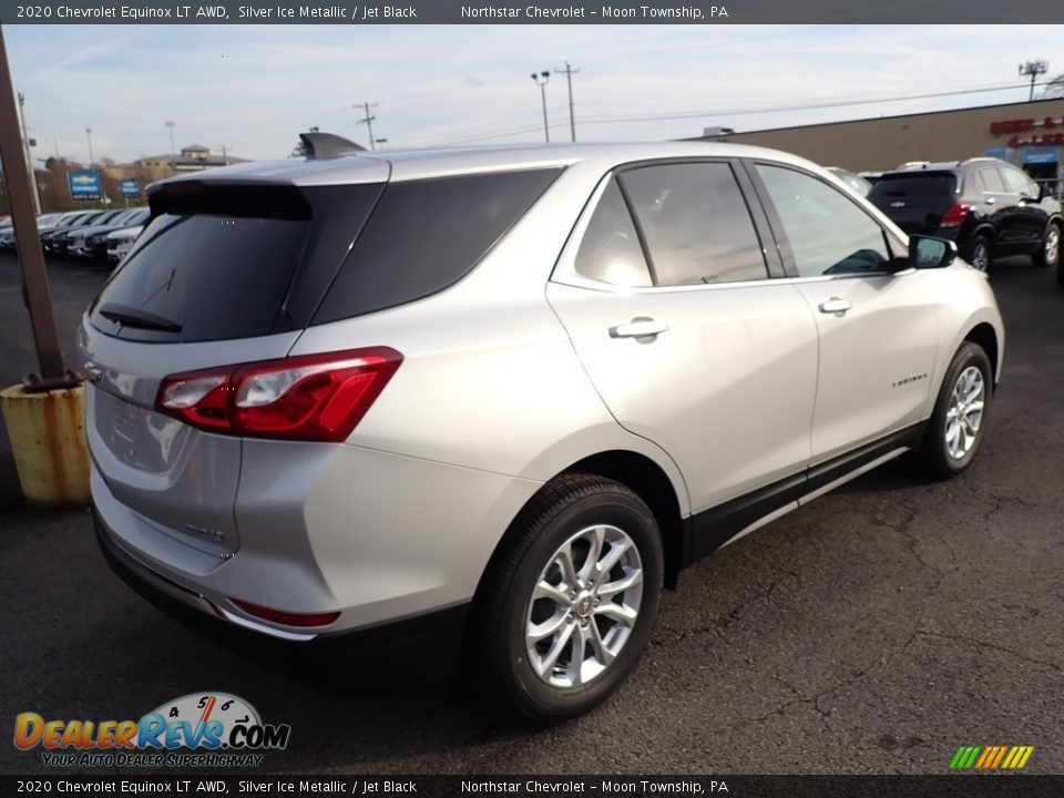 2020 Chevrolet Equinox LT AWD Silver Ice Metallic / Jet Black Photo #5