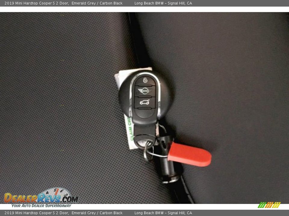 2019 Mini Hardtop Cooper S 2 Door Emerald Grey / Carbon Black Photo #11