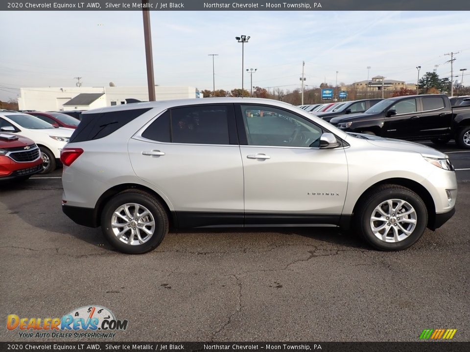 2020 Chevrolet Equinox LT AWD Silver Ice Metallic / Jet Black Photo #6