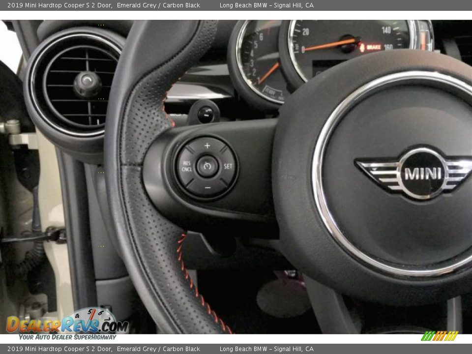 2019 Mini Hardtop Cooper S 2 Door Emerald Grey / Carbon Black Photo #14