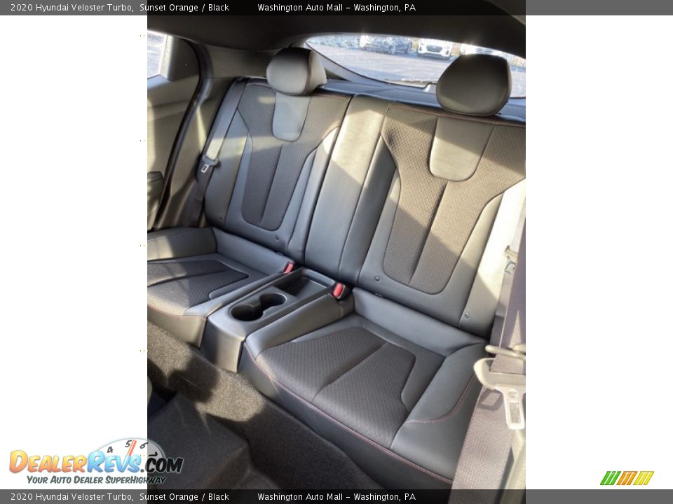 Rear Seat of 2020 Hyundai Veloster Turbo Photo #19