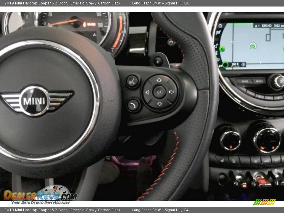 2019 Mini Hardtop Cooper S 2 Door Emerald Grey / Carbon Black Photo #15