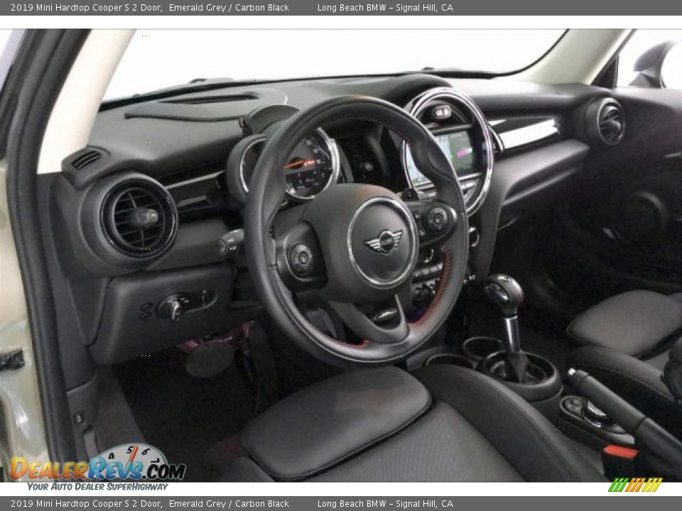 2019 Mini Hardtop Cooper S 2 Door Emerald Grey / Carbon Black Photo #17