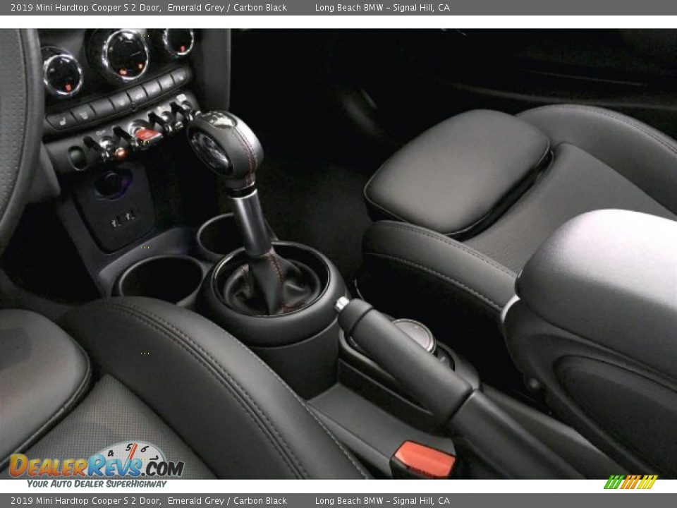 2019 Mini Hardtop Cooper S 2 Door Emerald Grey / Carbon Black Photo #18