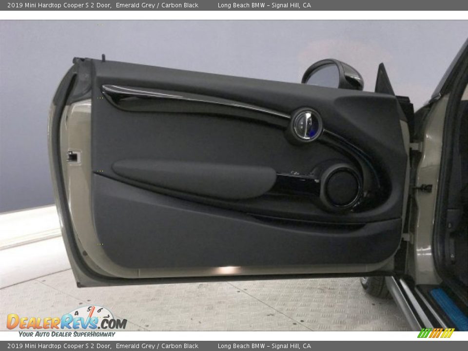 2019 Mini Hardtop Cooper S 2 Door Emerald Grey / Carbon Black Photo #21