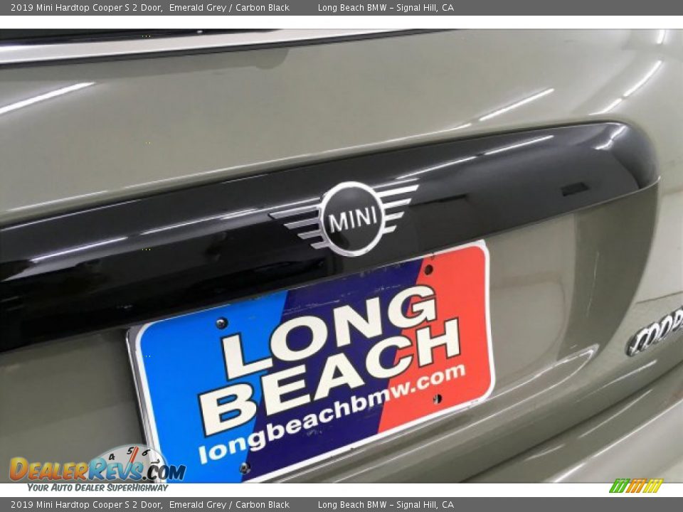2019 Mini Hardtop Cooper S 2 Door Emerald Grey / Carbon Black Photo #23