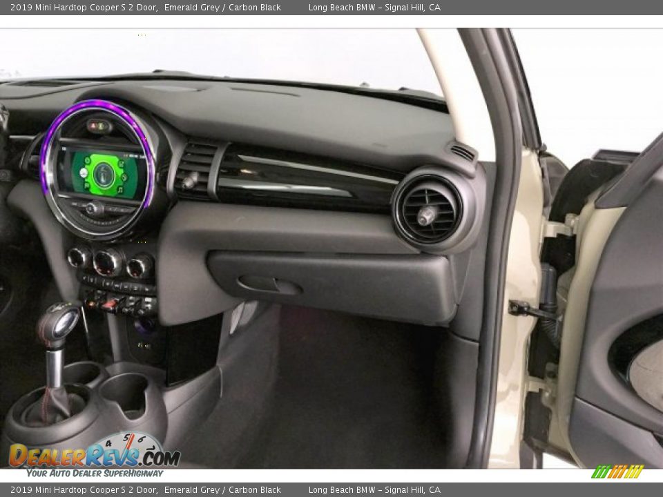 2019 Mini Hardtop Cooper S 2 Door Emerald Grey / Carbon Black Photo #24