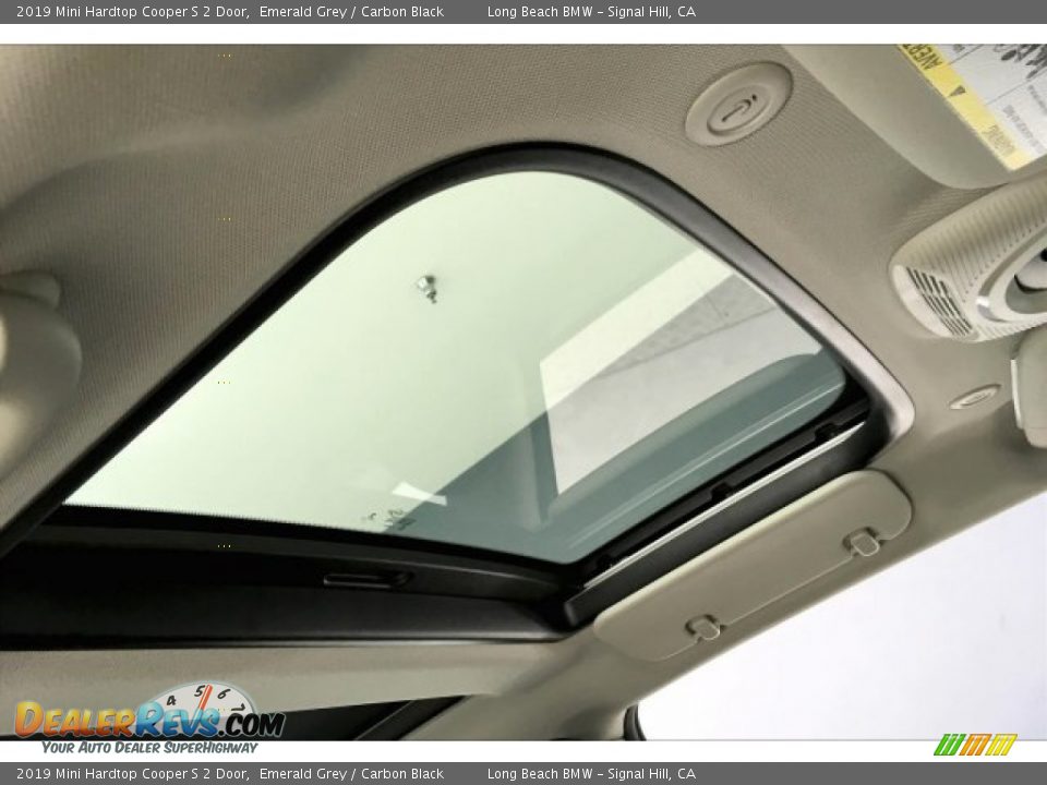 2019 Mini Hardtop Cooper S 2 Door Emerald Grey / Carbon Black Photo #25