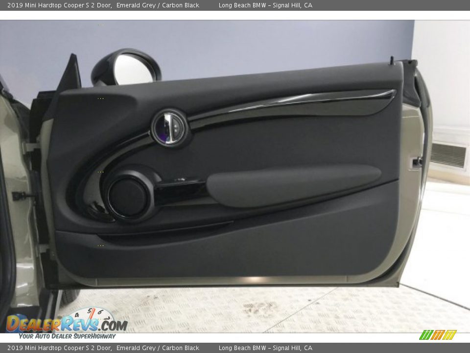 2019 Mini Hardtop Cooper S 2 Door Emerald Grey / Carbon Black Photo #26
