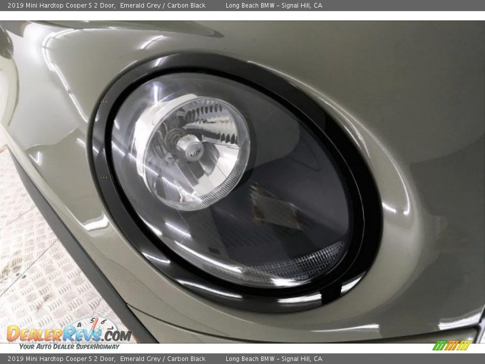 2019 Mini Hardtop Cooper S 2 Door Emerald Grey / Carbon Black Photo #28