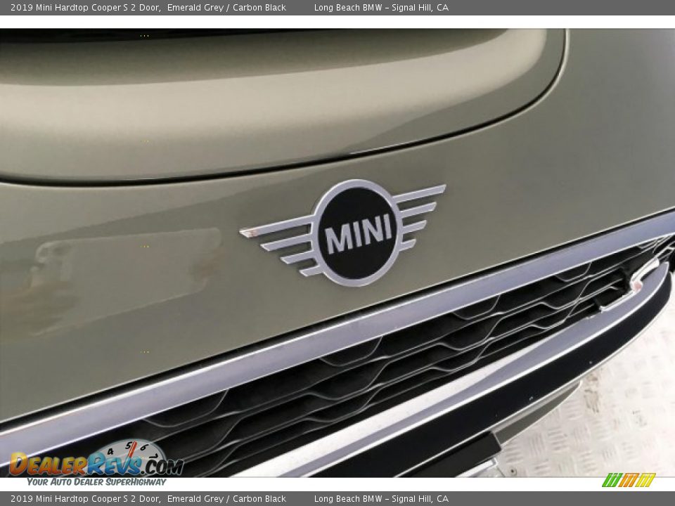 2019 Mini Hardtop Cooper S 2 Door Emerald Grey / Carbon Black Photo #29