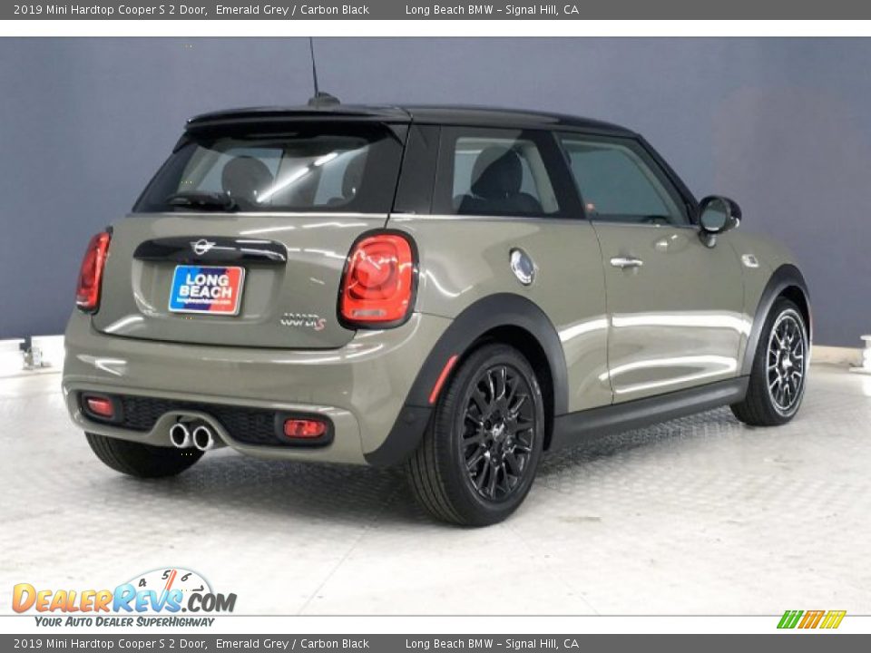 2019 Mini Hardtop Cooper S 2 Door Emerald Grey / Carbon Black Photo #30