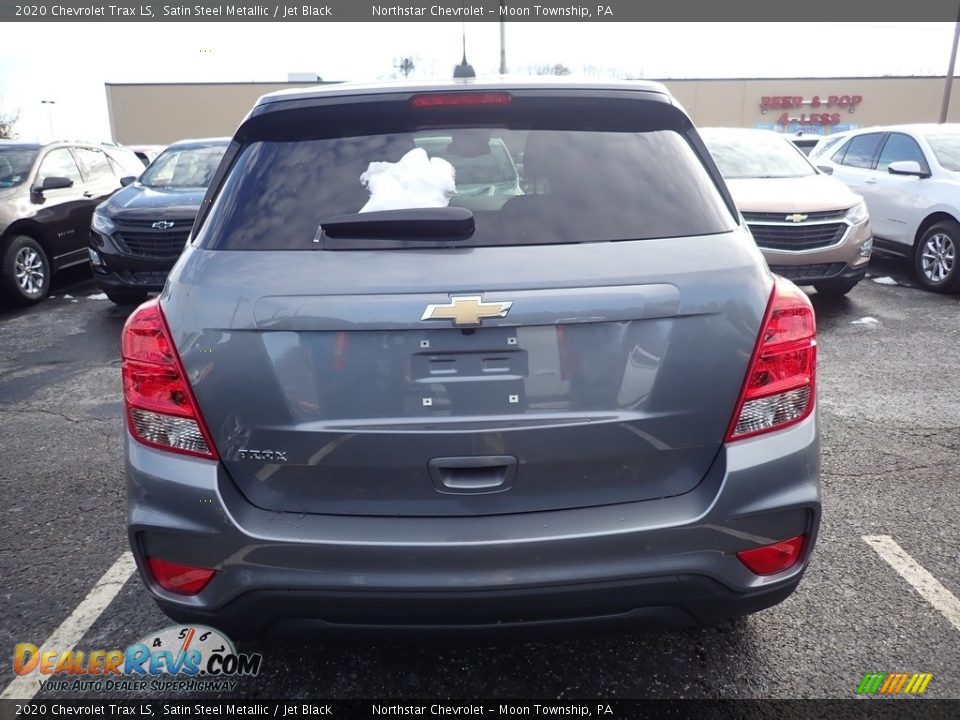 2020 Chevrolet Trax LS Satin Steel Metallic / Jet Black Photo #4