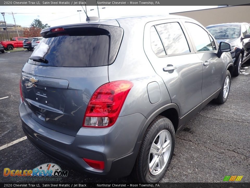2020 Chevrolet Trax LS Satin Steel Metallic / Jet Black Photo #5