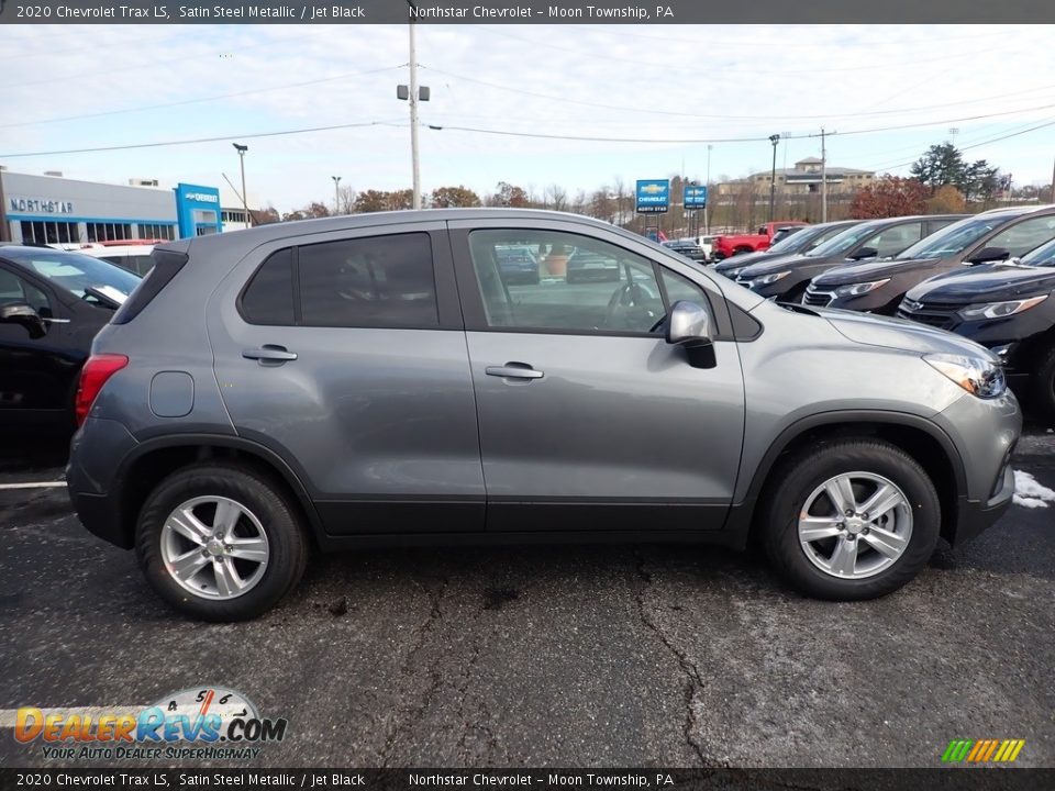 2020 Chevrolet Trax LS Satin Steel Metallic / Jet Black Photo #6