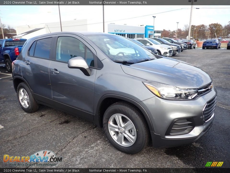 2020 Chevrolet Trax LS Satin Steel Metallic / Jet Black Photo #7
