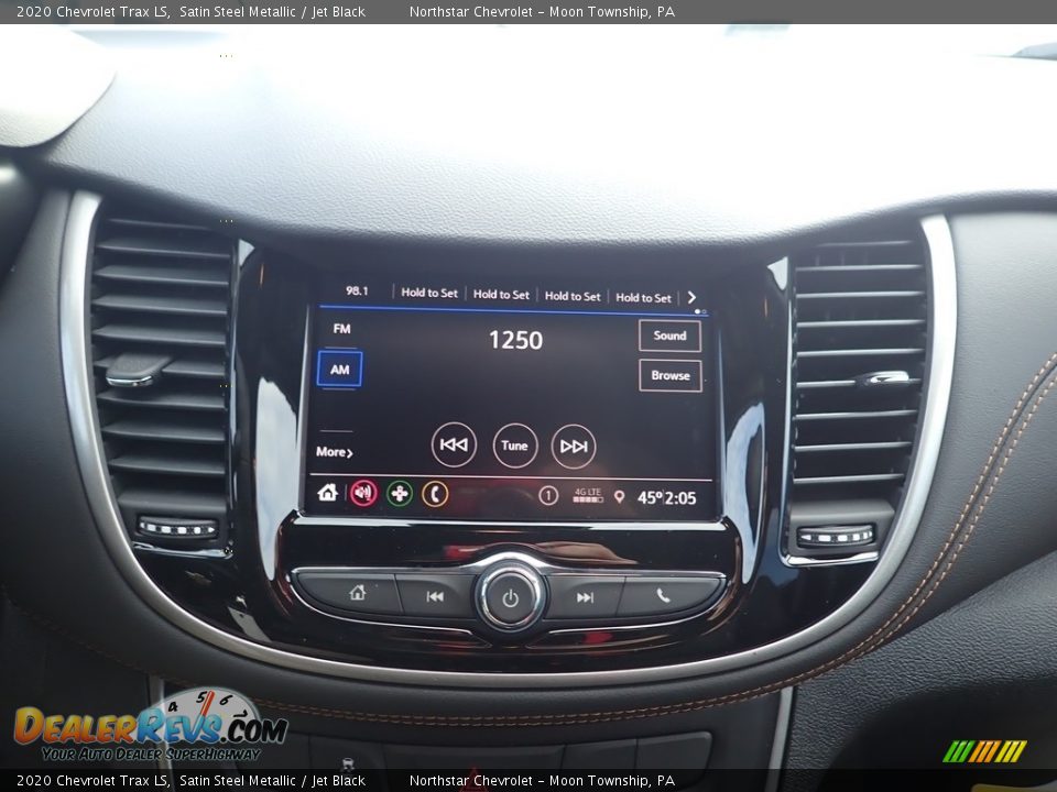 2020 Chevrolet Trax LS Satin Steel Metallic / Jet Black Photo #16