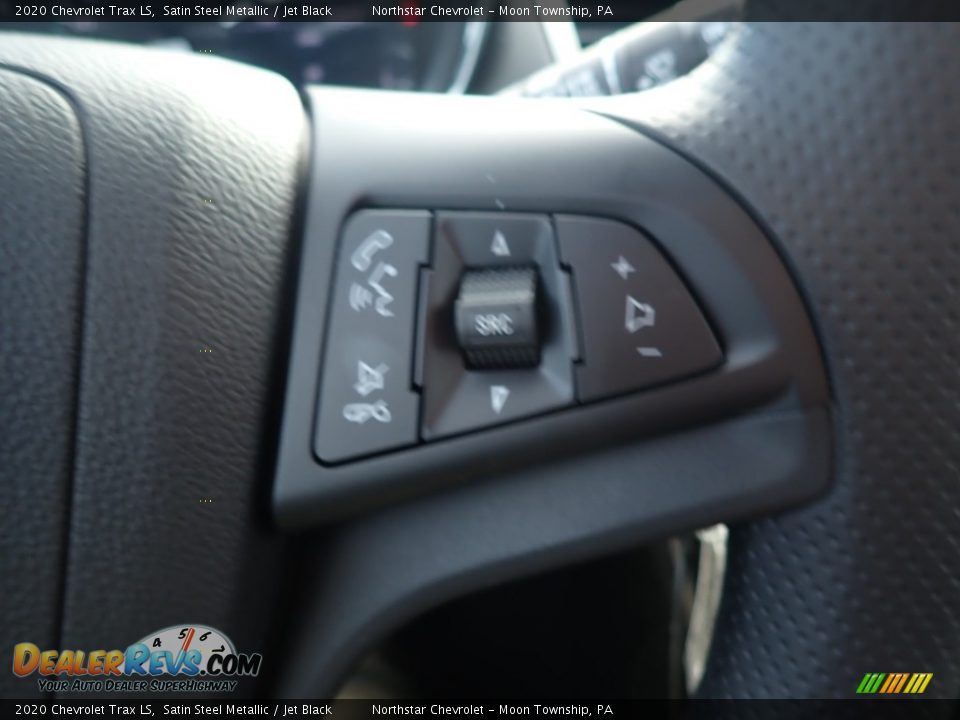 2020 Chevrolet Trax LS Satin Steel Metallic / Jet Black Photo #18