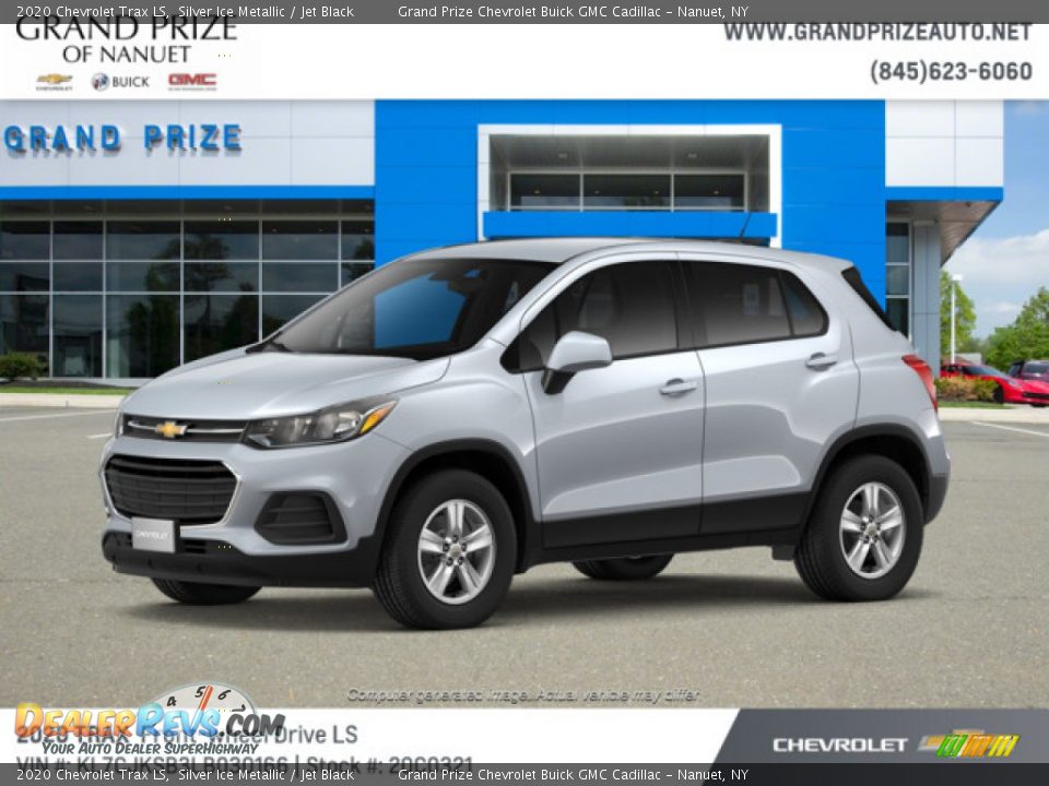 2020 Chevrolet Trax LS Silver Ice Metallic / Jet Black Photo #2
