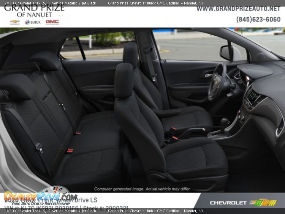 2020 Chevrolet Trax LS Silver Ice Metallic / Jet Black Photo #6