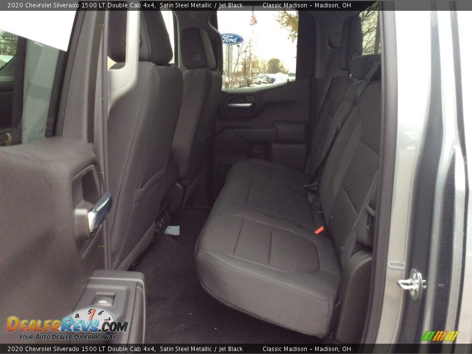 2020 Chevrolet Silverado 1500 LT Double Cab 4x4 Satin Steel Metallic / Jet Black Photo #21