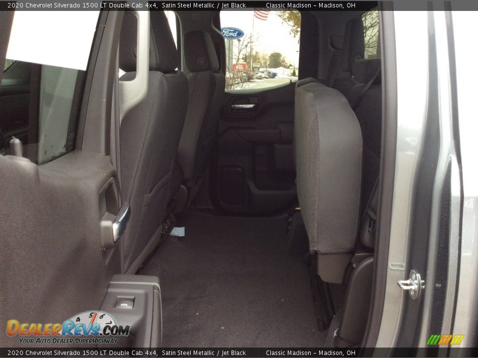 2020 Chevrolet Silverado 1500 LT Double Cab 4x4 Satin Steel Metallic / Jet Black Photo #22