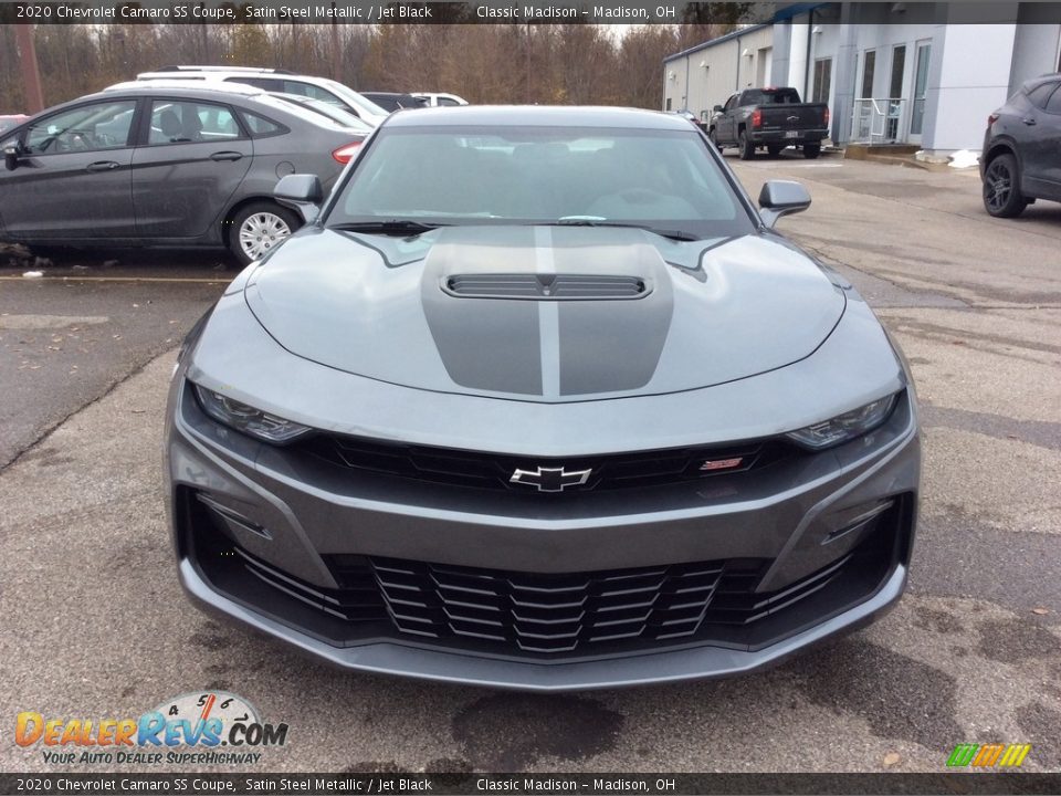 2020 Chevrolet Camaro SS Coupe Satin Steel Metallic / Jet Black Photo #4
