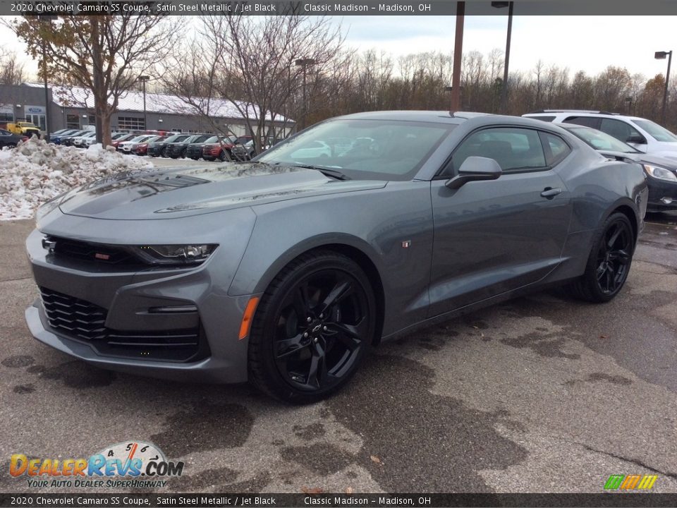 2020 Chevrolet Camaro SS Coupe Satin Steel Metallic / Jet Black Photo #5